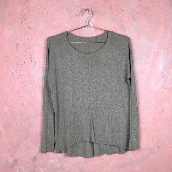 Flowy Taupe H&M Lightweight Knit Sweater/Flowy Sweater/Small H&M Sweater Neutral - Picture 4 of 9